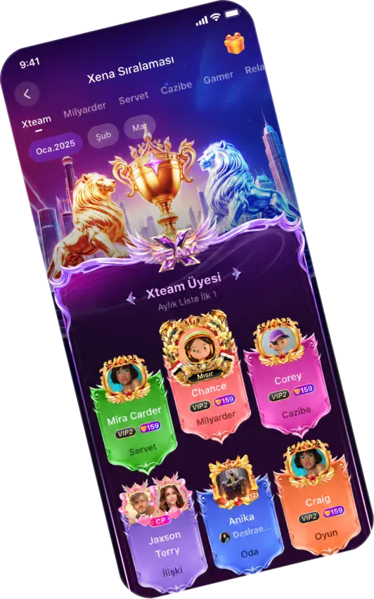 Xena app interface
